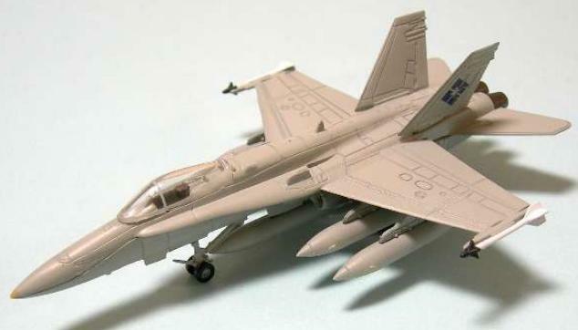  RIZCO 1/144 エリア88コレクション F-18　ホーネット　グレー