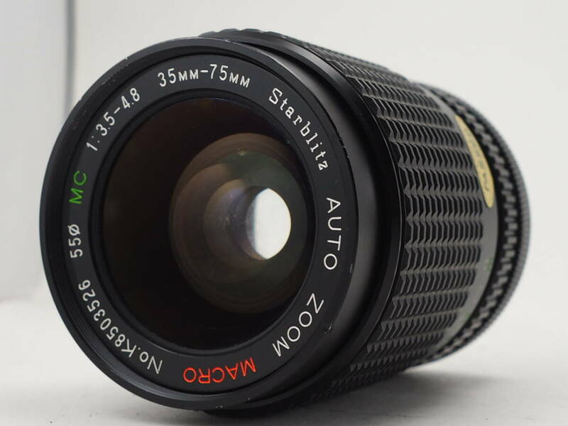 ★珍品★ STARBLITZ MC 35-75mm F3.5-4.8 AUTO ZOOM MACRO キヤノン用 #TA3778