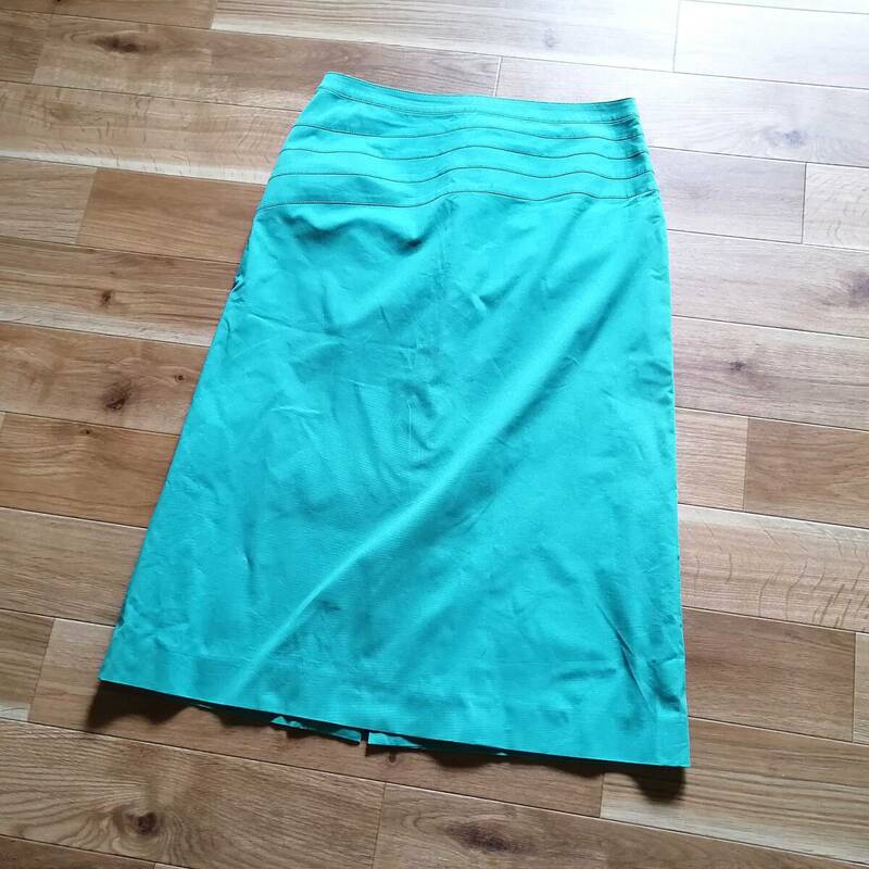カルヴェン CARVEN paris ロングスカート 台形スカート サイズ46 きれい色 大きいサイズ 24-0307fu05【4点同梱で送料無料】