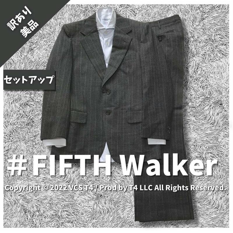 FIFTH Walker セットアップ M スーツ上下 ウール 秋冬 セットアップ ブランド ウール素材 ×2735