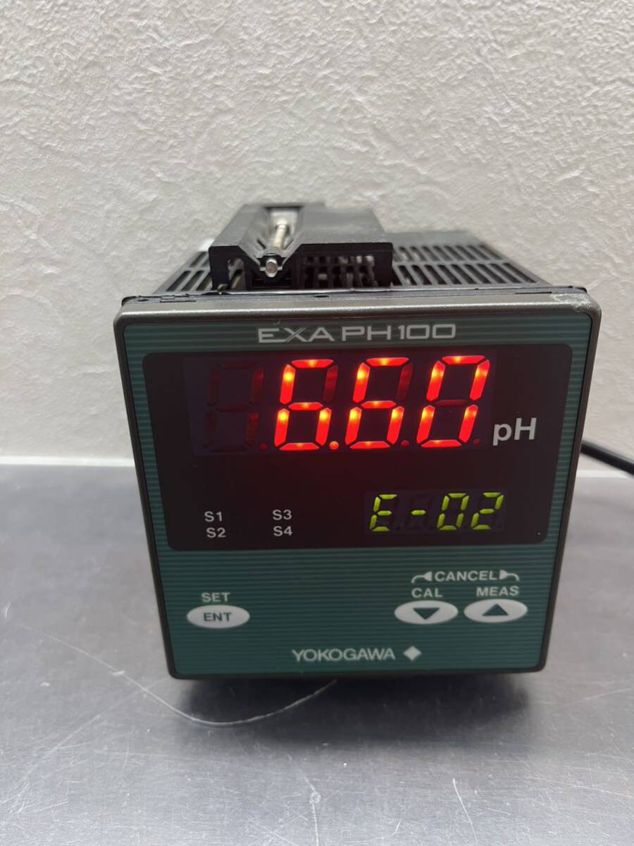 ★中古品★Yokogawa PH100 パネル形pH変換器