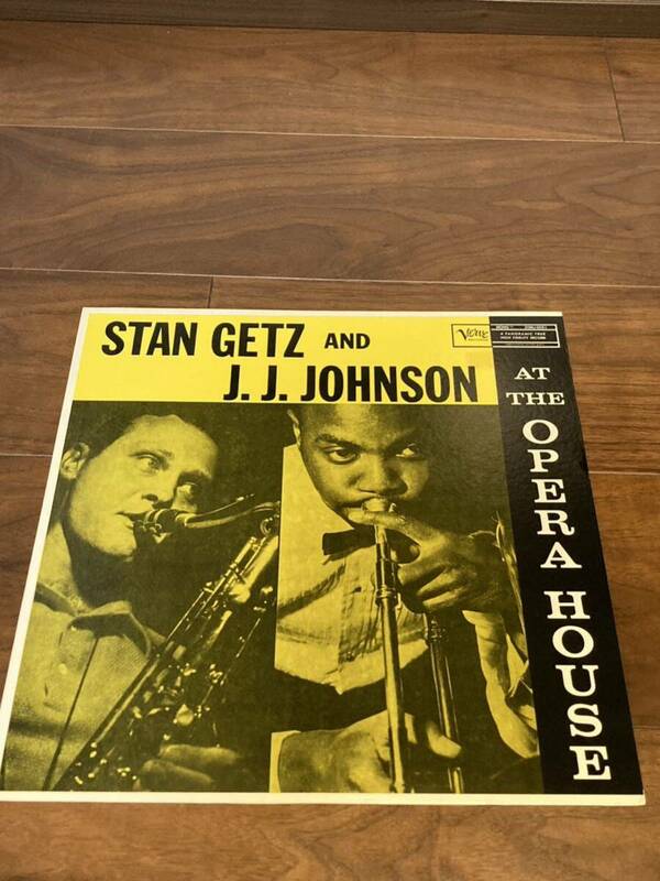 LP/STAN GETZ & J.J JOHNSON AT THE OPERA HOUSE/スタン・ゲッツ・アンド・J.J.ジョンソン/MONO盤/20MJ-0051/SJ誌ゴールドディスク