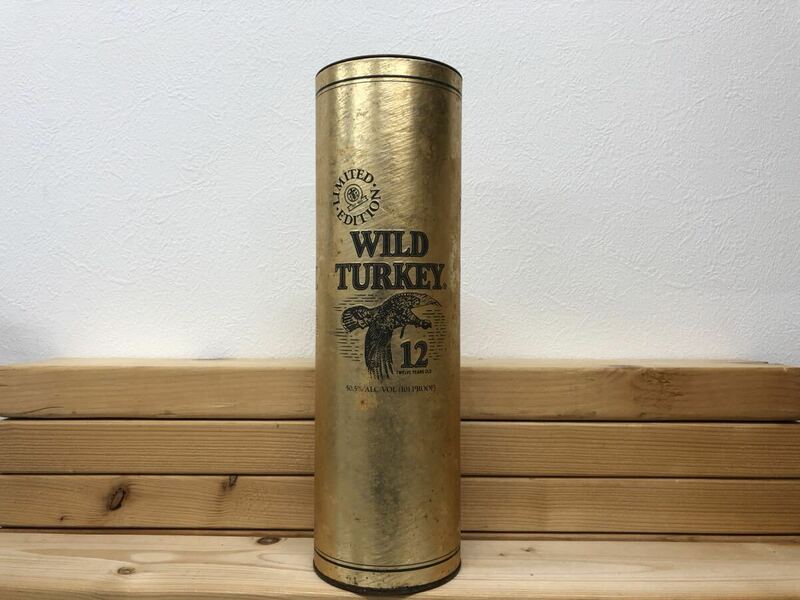 WILD TURKEY ワイルドターキー12年 ゴールドラベル ウイスキーwhiskey バーボン Bourbon 750ml 101 PROOF 箱のみ