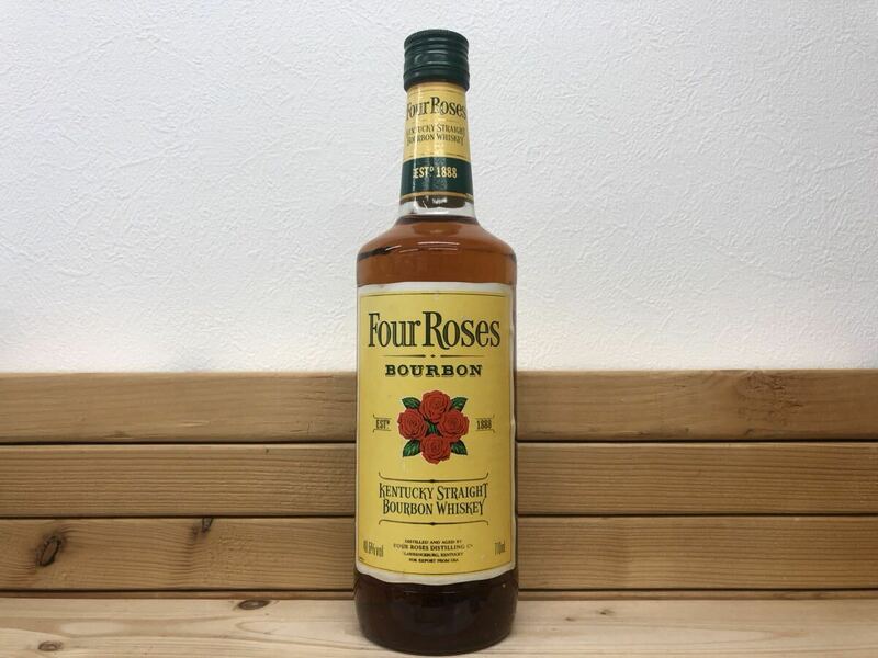 FOUR ROSES フォア ローゼス イエローラベル 旧ラベル ケンタッキー Kentucky バーボンBourbon ウイスキー Whiskey 710ml 40% 古酒