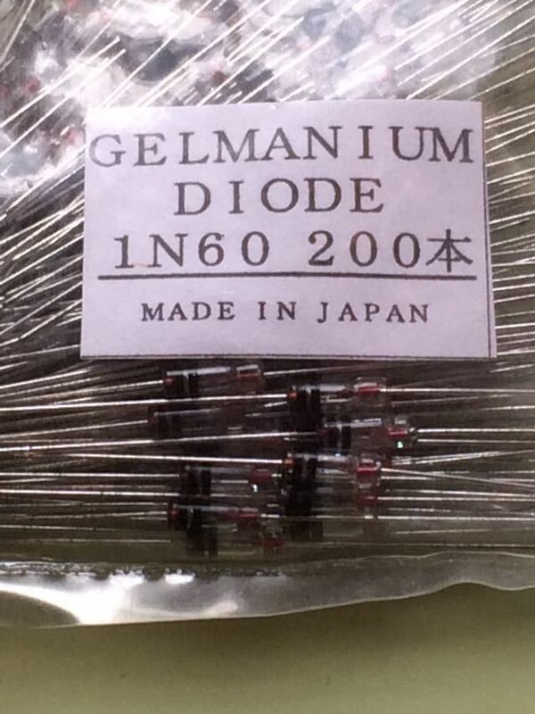 ★★1N60 日本製 ゲルマニウムダイオード 100本★★