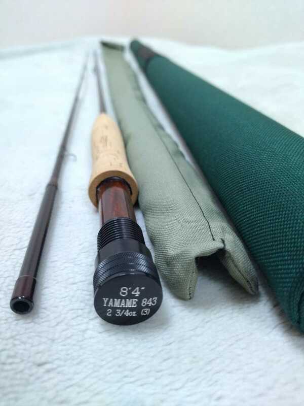 ★美品 希少日本向けモデル ORVIS Superfine GRAPHITE YAMAME 843 8'4'' #3 オービス スーパーファイン グラファイト ヤマメ フライロッド