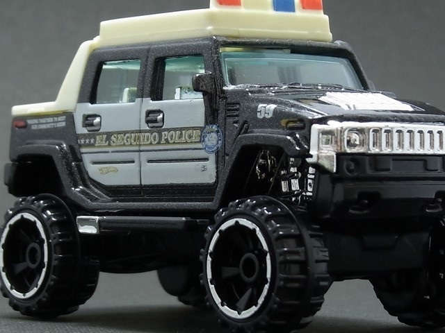 ☆☆☆日曜夜☆未開封新品☆HUMMER H2 SUT☆EL SEGUNDO POLICE DEPARTMENT☆HOT WHEELS