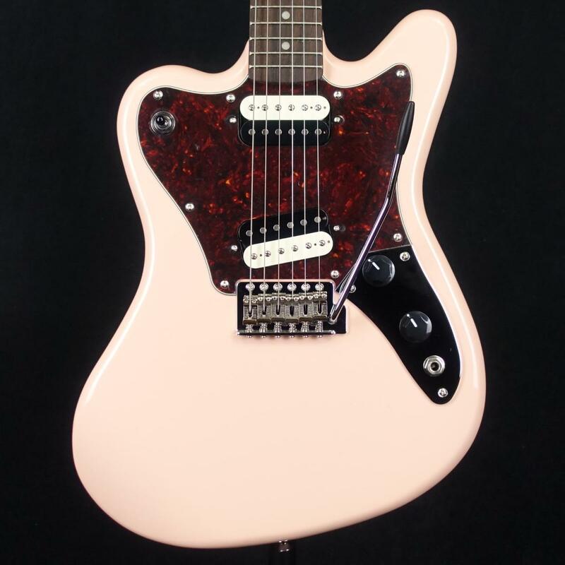 Squier by Fender Paranormal Super-Sonic Shell Pink