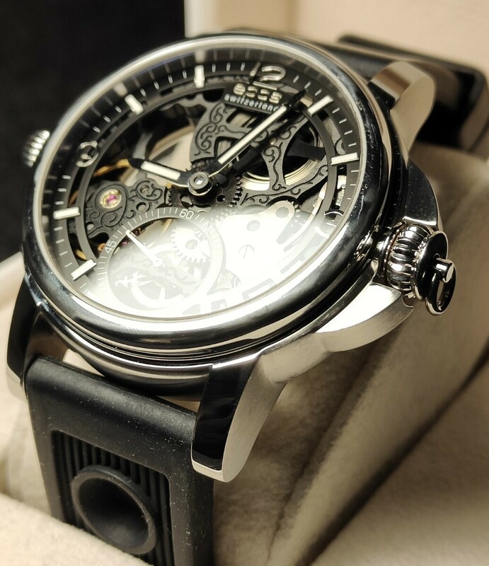 送料無料 懐中時計 腕時計 分離式 EPOS OEUVRE-DART 3429 世界限定2015本 日本50本 完売品 エポス 手巻き 稼働品 LONGINES 
