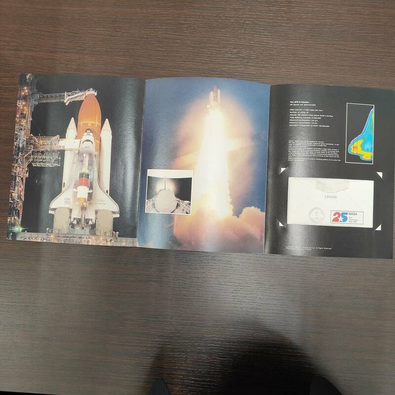 ＃1189　NASA25周年THE　STS-8　FLIGHT　COVER　USPS/NASA