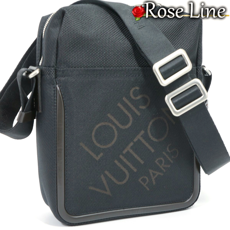 【新品同様】Louis Vuitton ダミエジェアン シタダン ショルダーバッグ 鞄 ノワール 黒 ブラック DAMIERGEANT メンズ レディース M93042