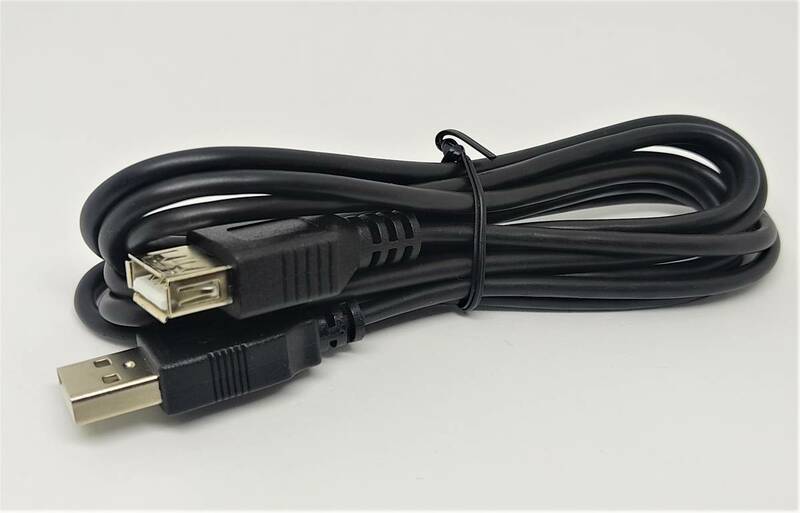 ＵＳＢ延長ケーブル ２ｍ ＵＳＢ２．０ USB オス メス ケーブル ＴｙｐｅＡオス⇔ＴｙｐｅＡメス 普通のＵＳＢ延長ケーブルです 送料込み