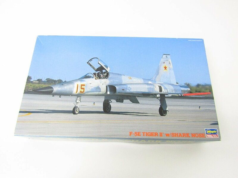 未組立 ハセガワ 1/32 F-5E タイガーII シャーク ノーズ プラモデル ≡TY14099