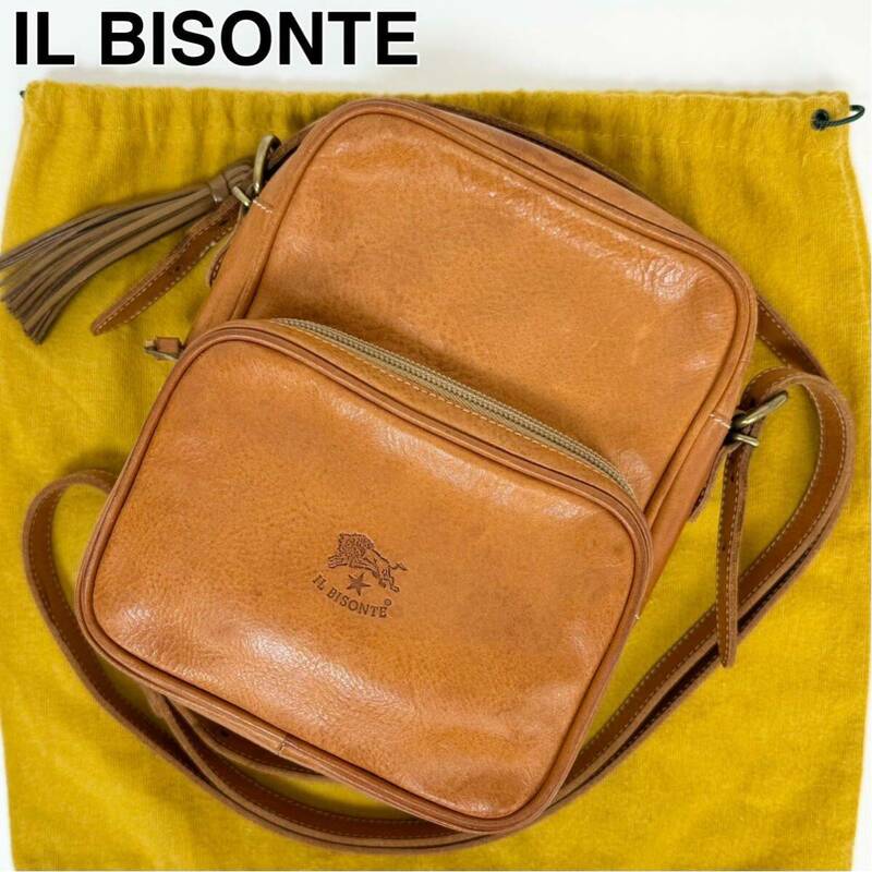 24C04 IL BISONTE イルビゾンテ ショルダーバッグ レザー