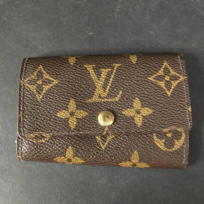 ER0222-11-3 LOUIS VUITTON ルイヴィトン キーケース モノグラム ミュルティクレ6 6連 TH0977 H7.5cm×10.5cm 60サイズ