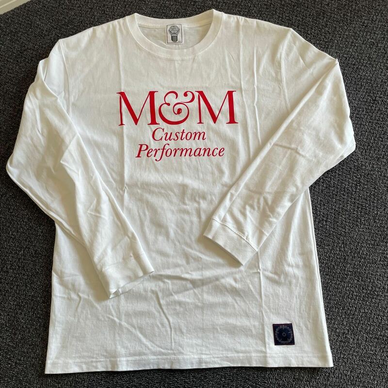 美品 M&M CUSTOM PERFORMANCE エムアンドエム カスタムパフォーマンス 長袖 Tシャツ ロンT size.XL