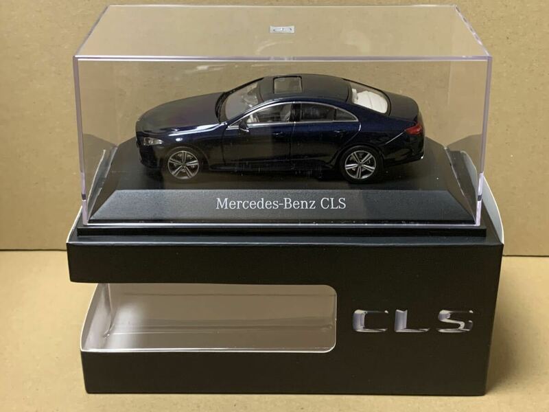 メルセデスベンツ 1/43 CLS クラス C257 前期 カバンサイトブルー　ノレブ　1/43 Norev メルセデスベンツコレクション Mercedes-Benz CLS