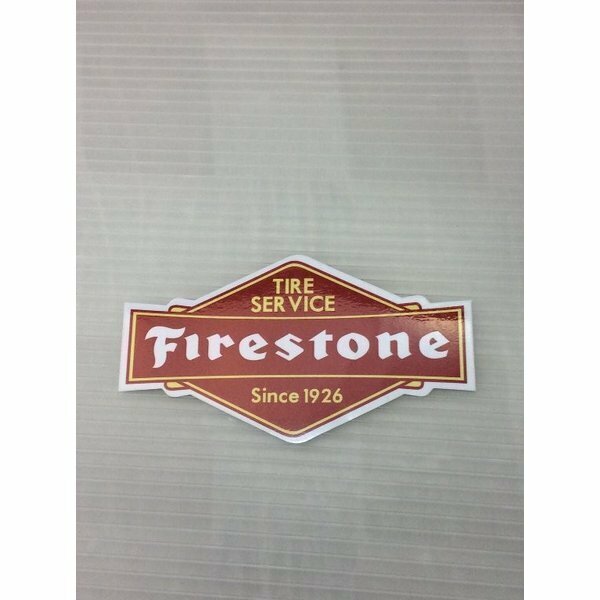 ステッカーレーシングステッカー　Fire Stone Since1926　ステッカー シール デカール バイク アメリカン雑貨 アメリカ雑貨