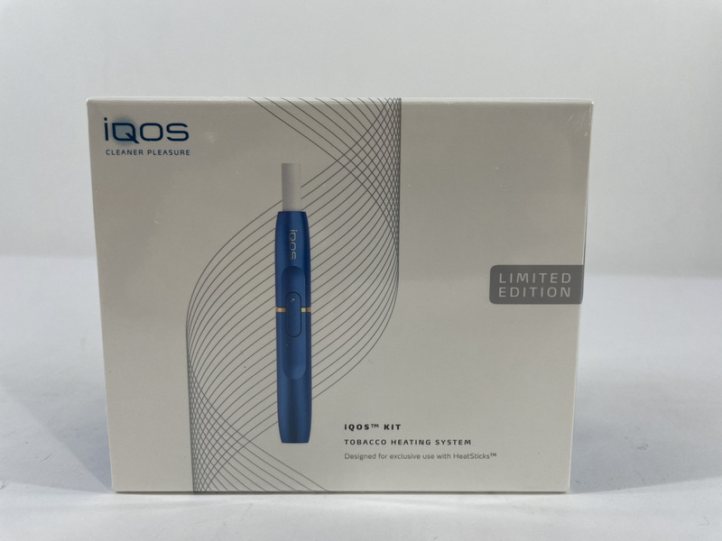 ■新品・未使用【iQOS】アイコス サファイアブルー 電子 タバコ 喫煙器具 本体 ジャンク