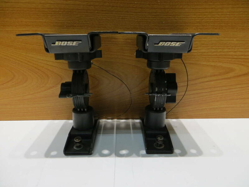 S2094*BOSE ボーズ＊GENUINE PARTS 純正パーツ　設置器具　金具＊スピーカーブラケット 天吊り金具＊ BLACK ＊2点セット品中古#*