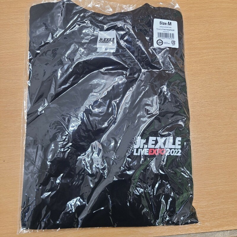 ◆◇Mサイズ　Jr.EXILE LIVE EXPO2022 THE RAMPAGE ツアーTシャツ Mサイズ　ブラック 送料185円～◇◆