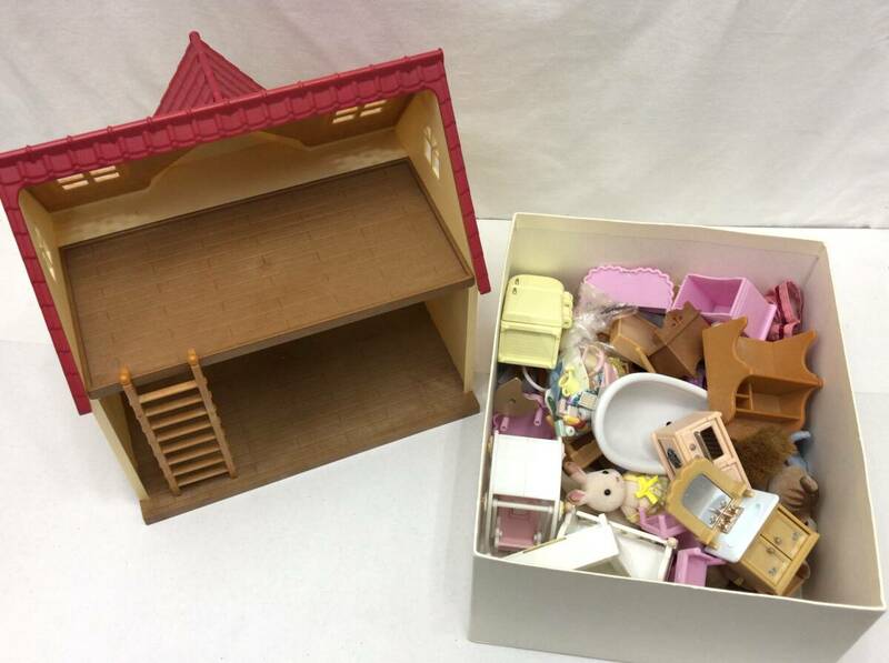シルバニアファミリー はじめてのシルバニアファミリー 人形 小物 家具付き まとめ売り 240325