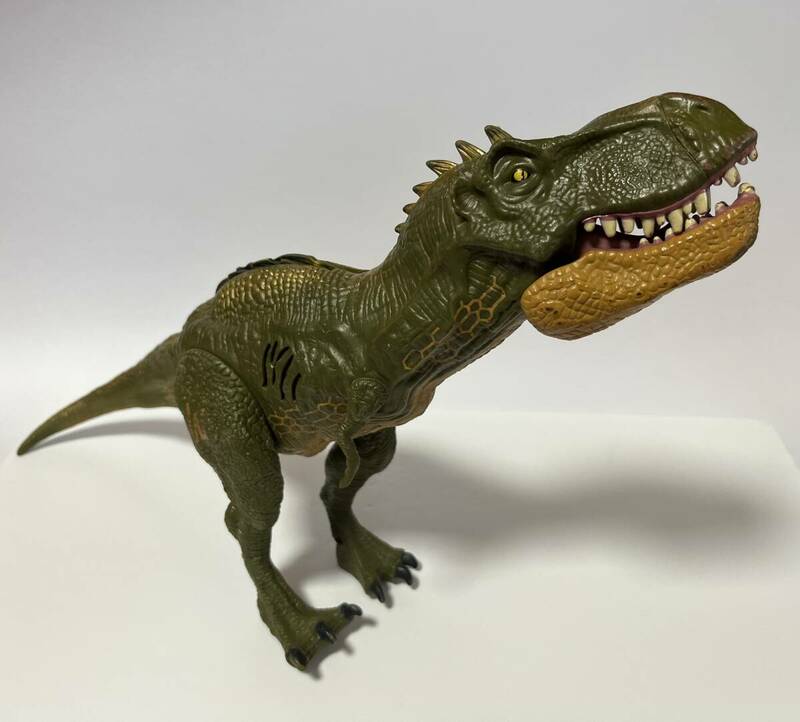 恐竜　フィギュア　ジュラシックワールド　ティラノサウルス　レックス　吠える　ハズプロ