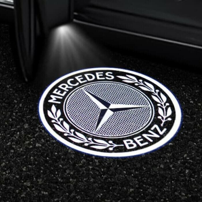 Mercedes Benz メルセデスベンツ Wheat Ears LED カーテシランプ ドア ウェルカムライト W176 W177 W205 W212 W213 X166 X253 C253 X156 n2