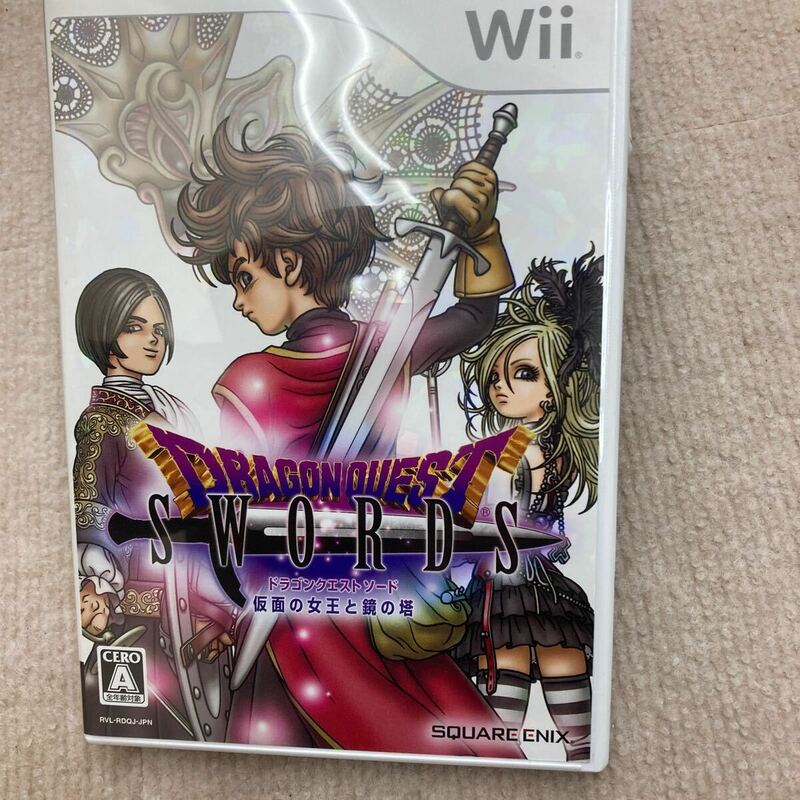 Wii ドラゴンクエストソード 仮面と女王と鏡の塔 DRAGON QUEST SWORDS