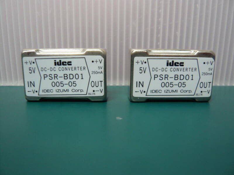 idec アイデック DC-DC コンバータ PSR-BD01 005-05 2個セット 未使用品 送料込み