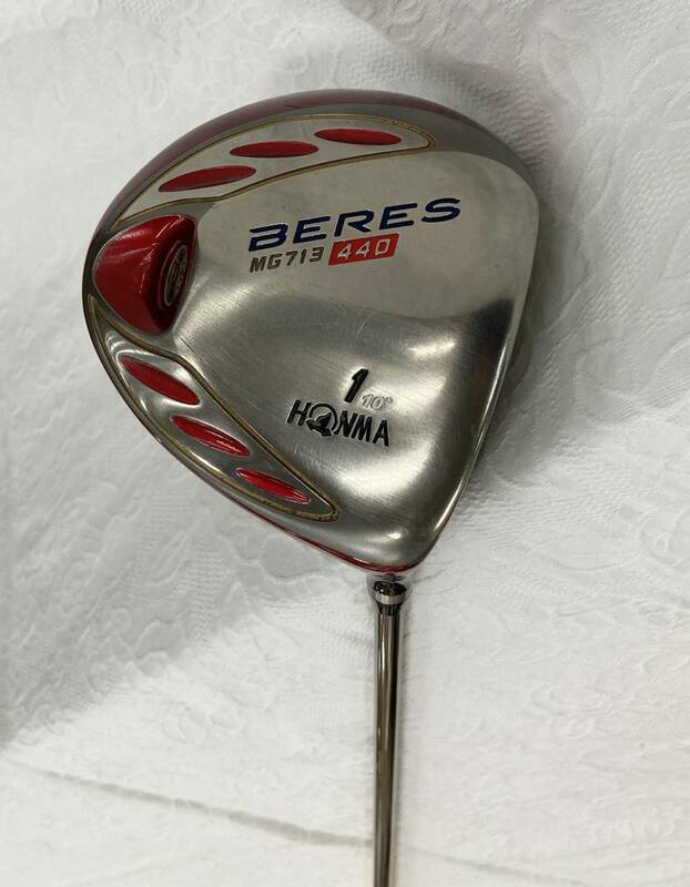 〇 HONMA GOLF 本間 BERES MG713 440 10° 男性右きき用 ドライバー (シャフト SHAFT FUJIKURA ) ゴルフクラブ 1番 ホンマ フジクラ ＃1 