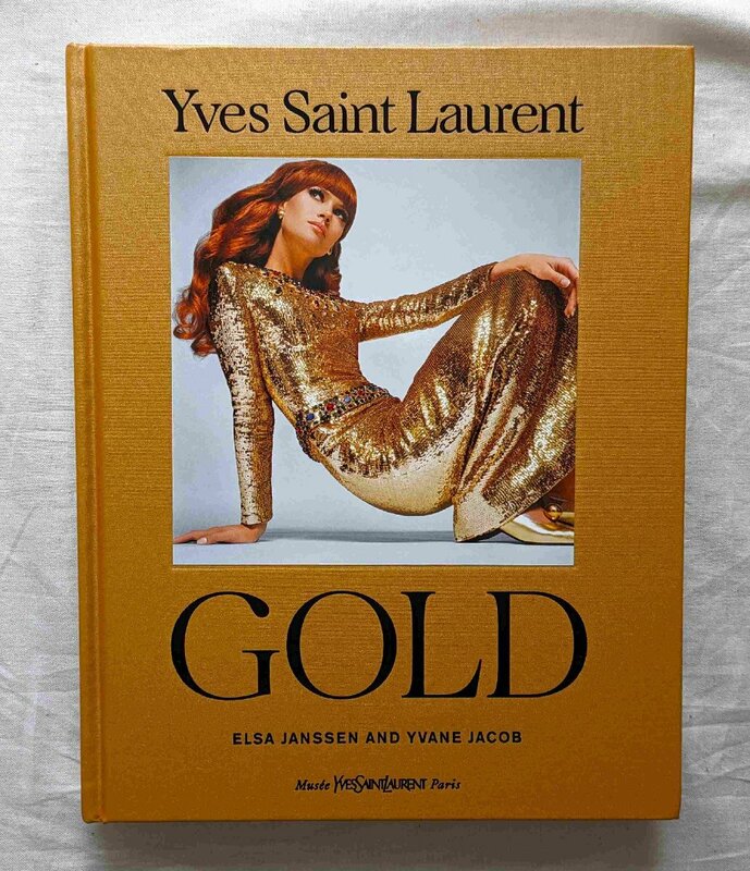 イヴ・サンローラン ゴールド 洋書 ファッション・デザイン Yves Saint Laurent Gold Fashion, Jewelry, Shoes, and Bags ジュエリー