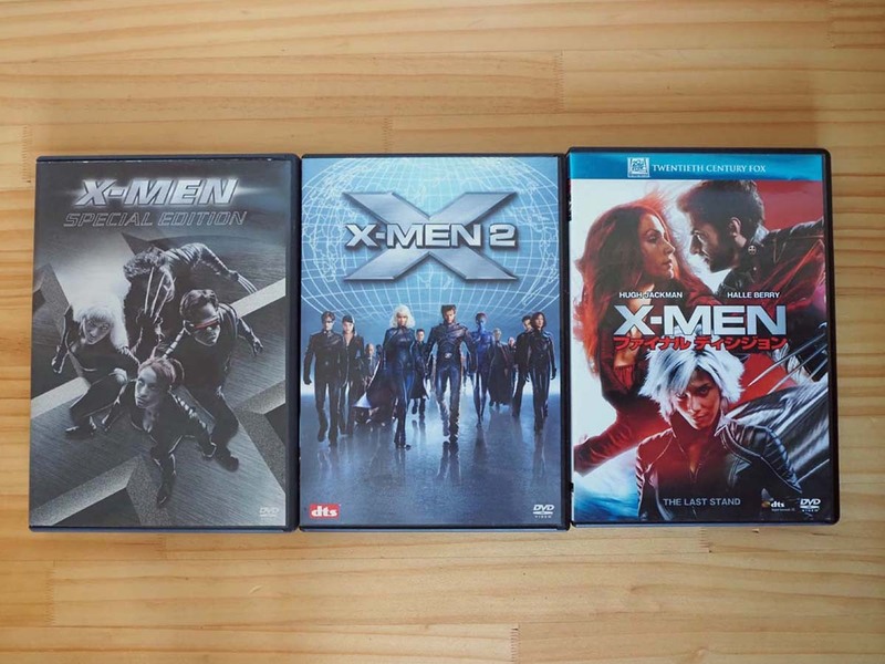 X-MEN　DVD　３枚セット