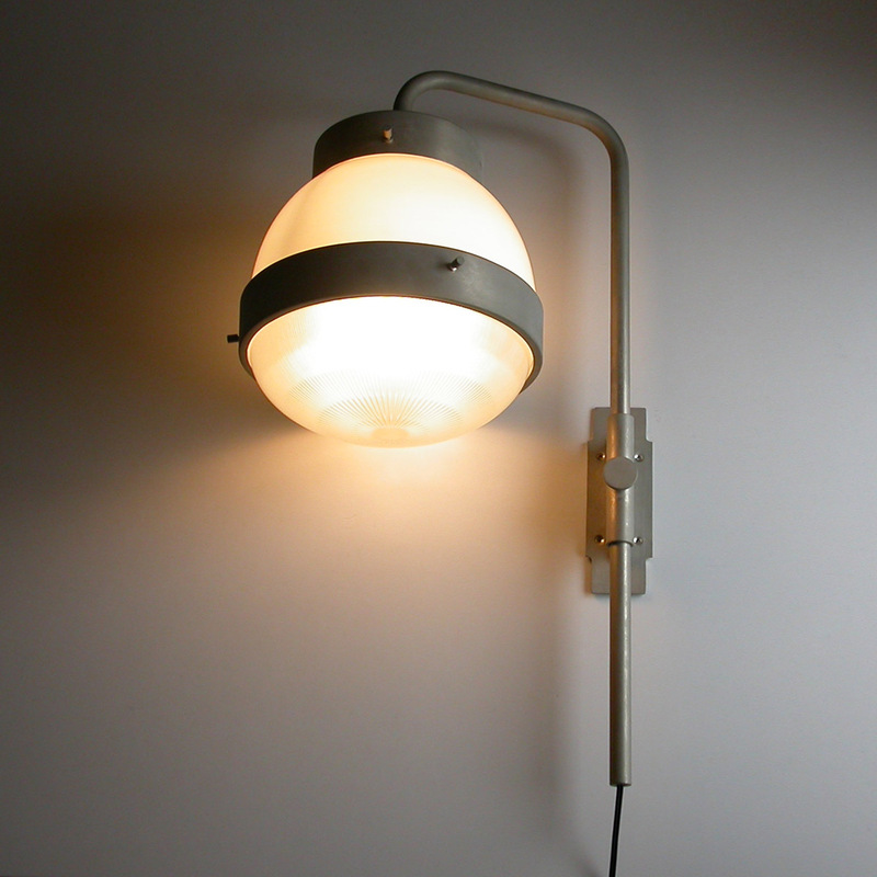 Artemide アルテミデ Delta ブラケット照明 （デザイン：Sergio Mazza）/ 1960年代 イタリア ビンテージ ランプ