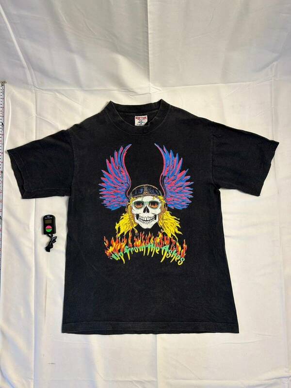 90's ヴィンテージ DON DOKKEN ドン・ドッケン Up From The Ashes kWorld Tour 1990/1991 ツアーTシャツ 当時物 オリジナル 未使用品