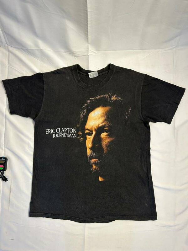 eric clapton WORLD TOUR 1990 Tシャツ Lサイズ ヴィンテージ コレクション エリック クラプトン ツアー