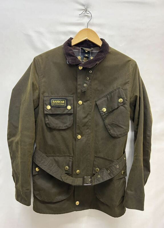 20240320【Barbour 】バブアー ジャケット INTERNATIONAL SL オイルドジャケット MWX1016OL51 38