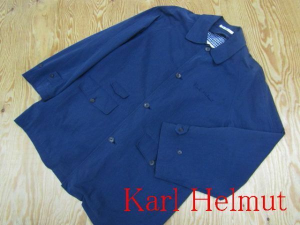 ★カールヘルム Karl Helmut★キルティングライナー付き メンズ ステンカラーコート★R60331012B