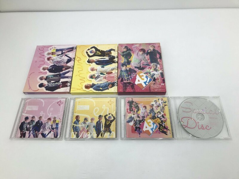 【TAG・中古】☆MANKAI STAGE A3！ CD DVD まとめ売り☆9-240304-SS-17-TAG