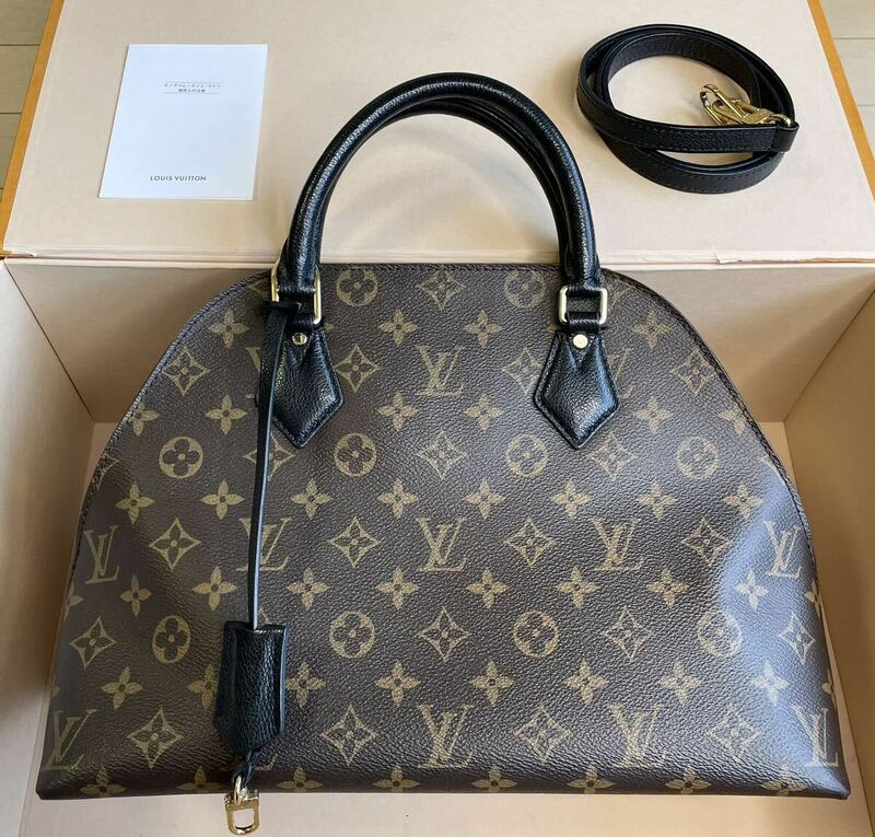 Louis Vuitton Aluma Intobag モノグラム ハンドバッグ