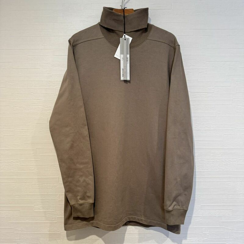 美品 Rick Owens SURF TURTLENECK リックオウエンス サーフ タートルネック M ブラウン 茶色 ダークシャドウ スウェット サーフT ブルゾン