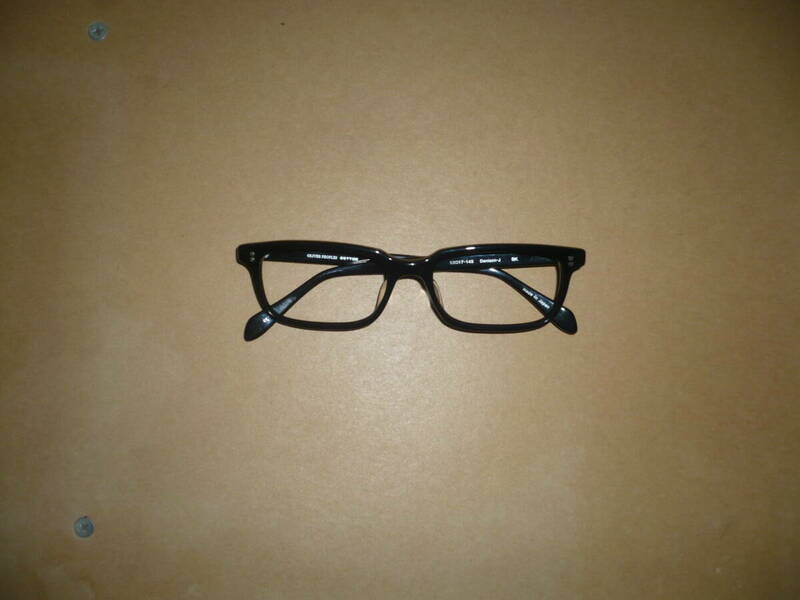 OLIVER PEOPLES　Denison-J　BK　日本製　国内正規品　新品同様　逃げ恥　星野源　EYEVAN