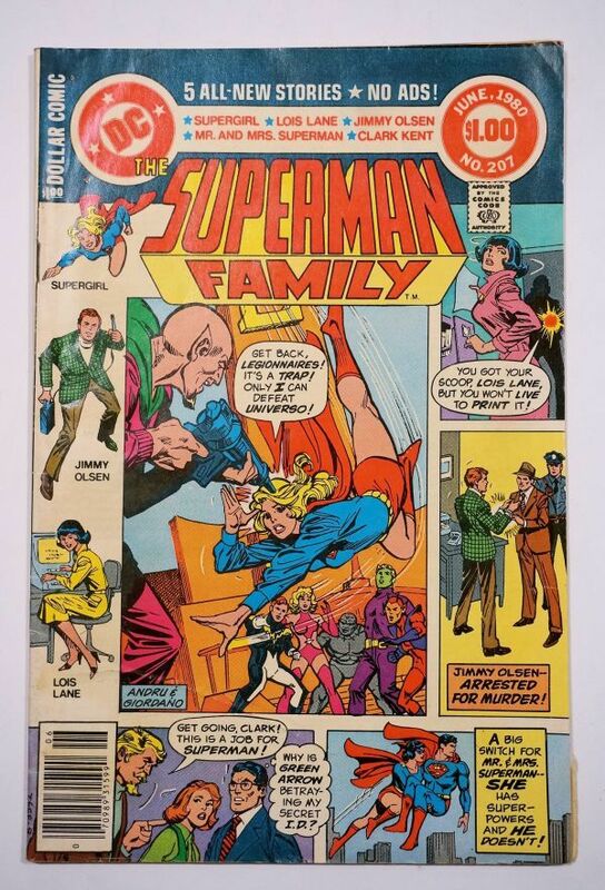 ★激レア The Superman Family #207 1981年6月 当時物 DC Comics スーパーマン アメコミ ヴィンテージ コミック 英語版 洋書★