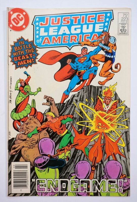 激レア Justice League Of America #223 1984年2月 当時物 DC Comics ジャスティス・リーグ アメコミ ヴィンテージ コミック 英語版 洋書②