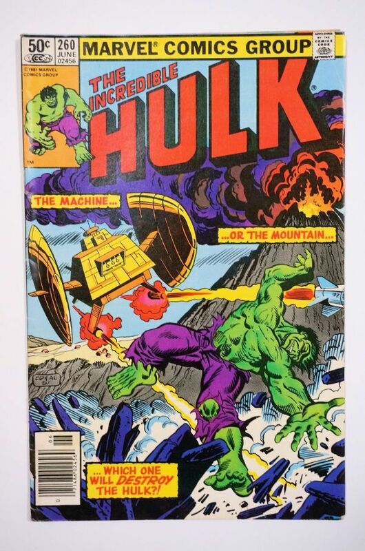 ★激レア The Incredible Hulk #260 1981年6月 当時物 MARVEL ハルク マーベル アメコミ ヴィンテージ コミック 英語版 洋書★