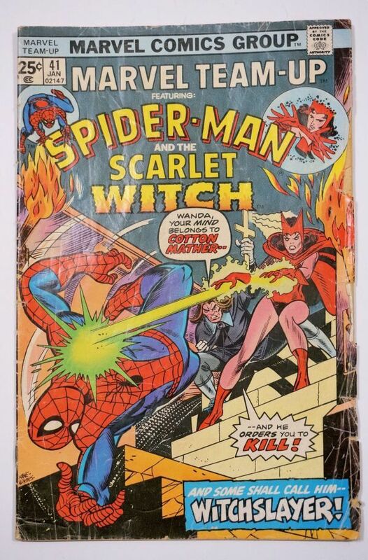 ★激レア Marvel Team-Up #41 Spider-Man 1976年1月 当時物 MARVEL スパイダーマン マーベル アメコミ ヴィンテージ コミック 英語版 洋書
