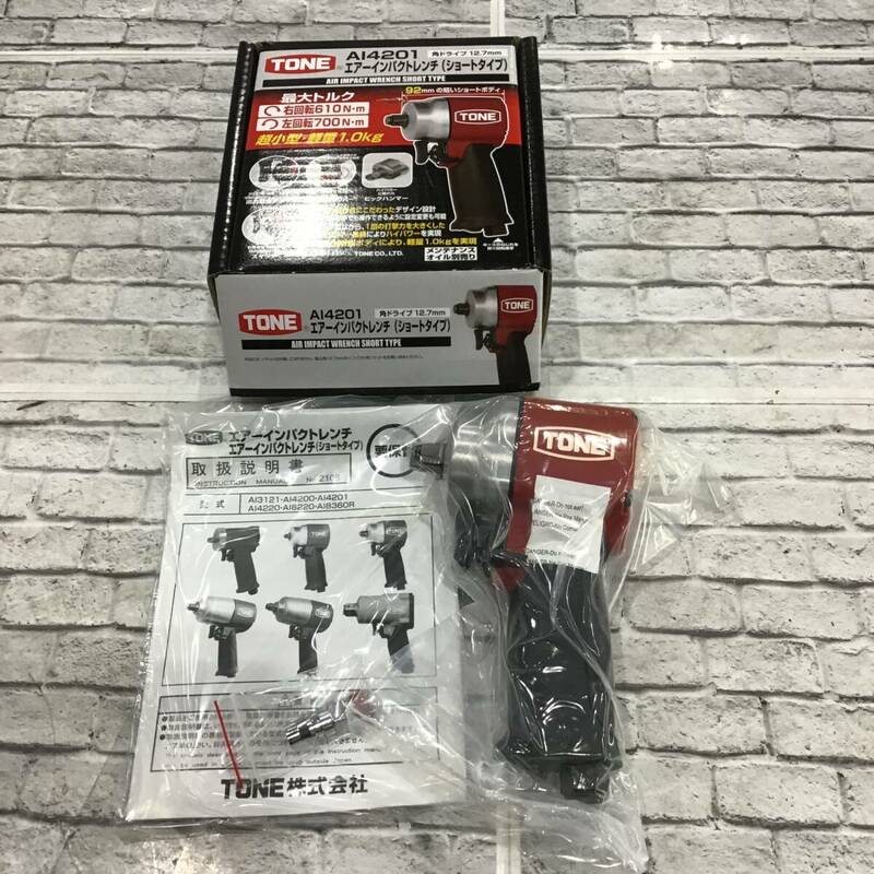 【未使用品】▼KTC　エアインパクトレンチ JAP418