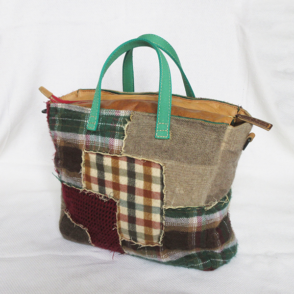 ■ CARMINA CAMPUS カルミナ・カンプス トートバッグ パッチワーク ハンドメイド 鞄 H.P.FRANCE