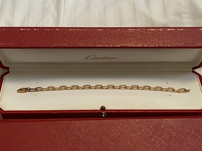 Cartier　カルティエ　Spartacus　スパルタカス　ブレスレット　K18PG　18KPG　ピンクゴールド　純正ケース付　中古