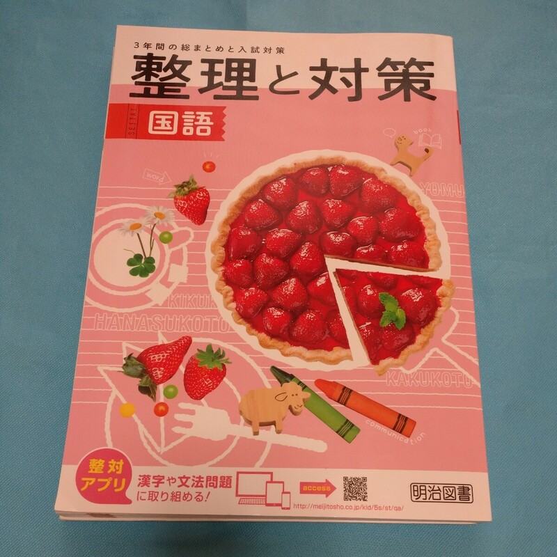 即決!「整理と対策国語」 明治図書記名アリ